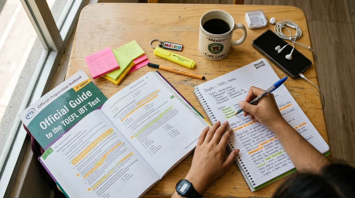 Preparación para el examen TOEFL